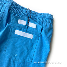 Blue Lightweight Gym Running Shorts för män